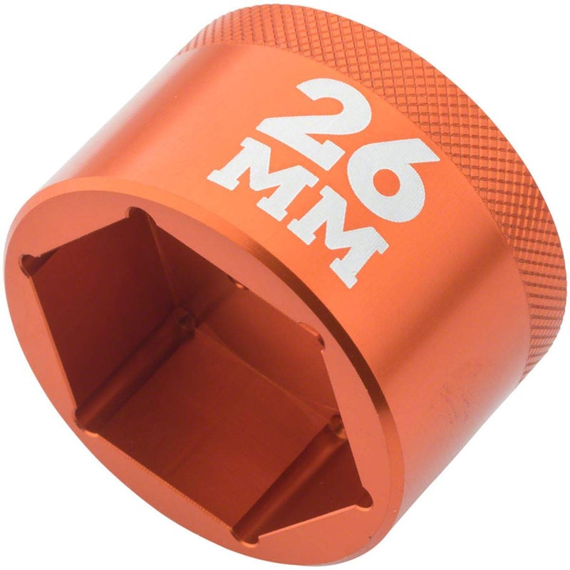 Fox Racing Shox Fork Topcap Socket Orange, 26Mm, 3/8 Drive - Image 3